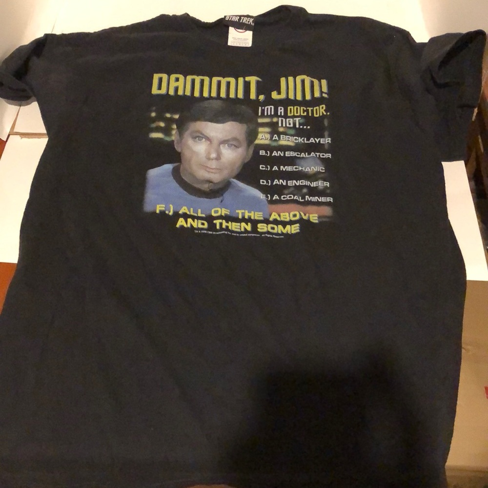 Star Trek t shirt vintage
